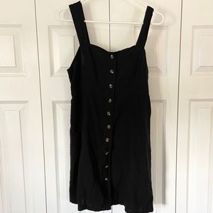 NWOT American Eagle Black Button Down Dress